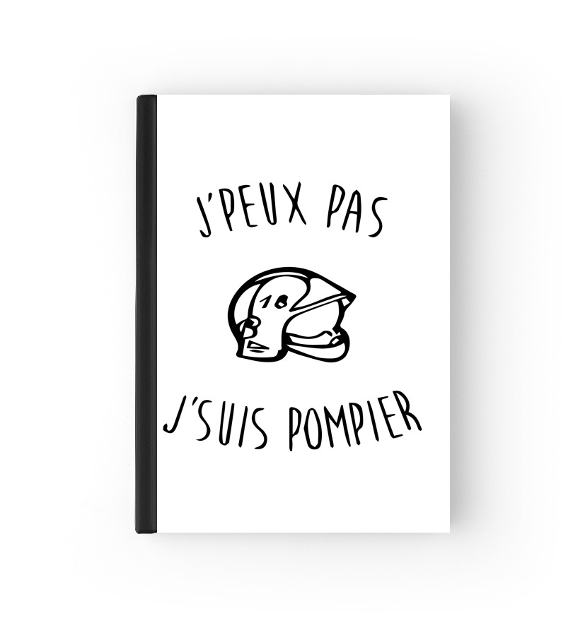  Je peux pas je suis pompier para cubierta de pasaporte