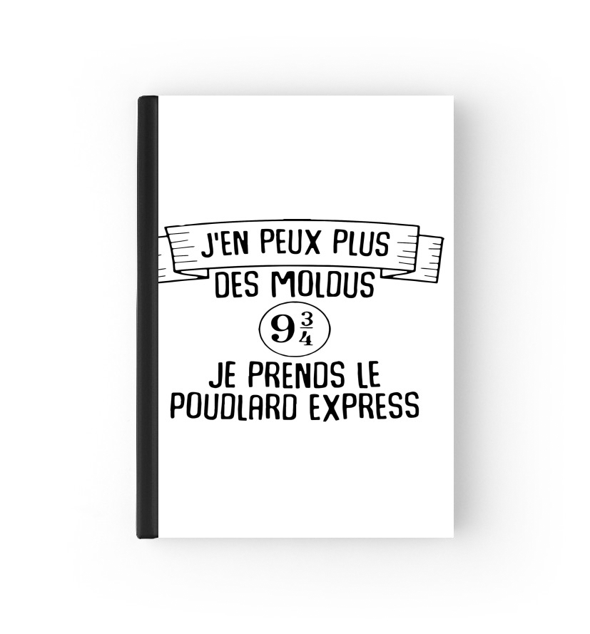  Jen peux plus des moldus je prends le poudlard express para cubierta de pasaporte