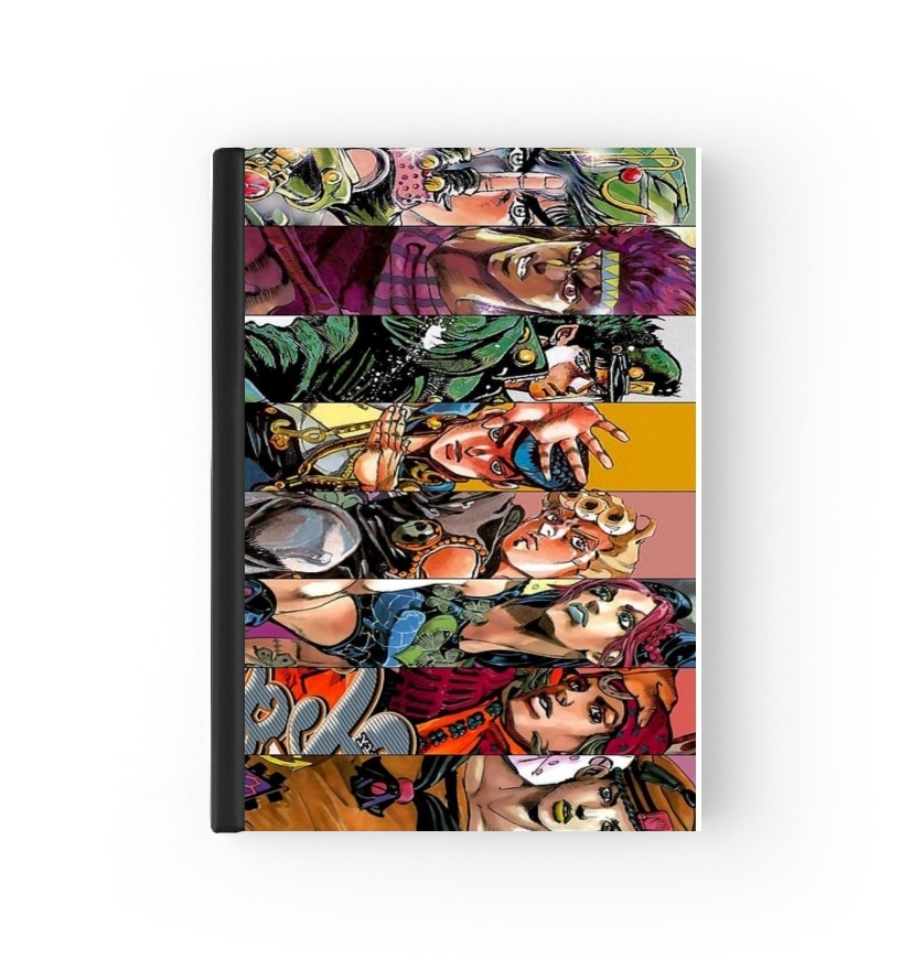  Jojo Manga All characters para cubierta de pasaporte