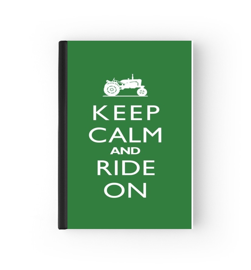  Keep Calm And ride on Tractor para Personalizable calendario escolar