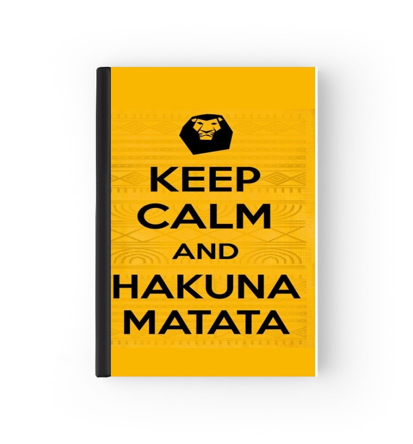  Keep Calm And Hakuna Matata para cubierta de pasaporte