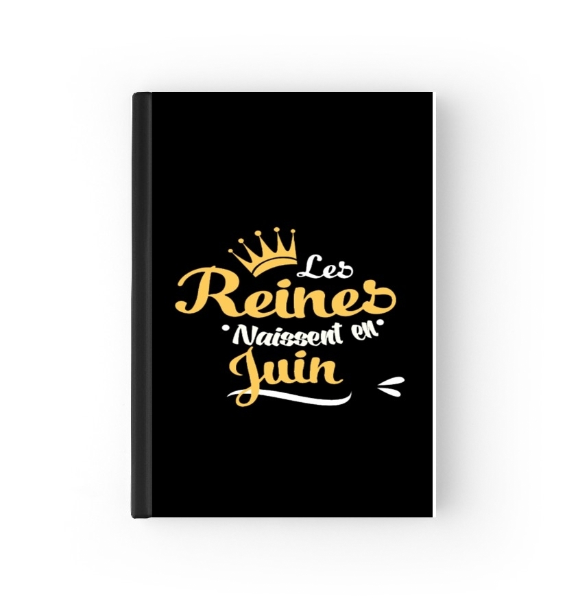  Les reines naissent en Juin Cadeau Anniversaire para Personalizable calendario escolar