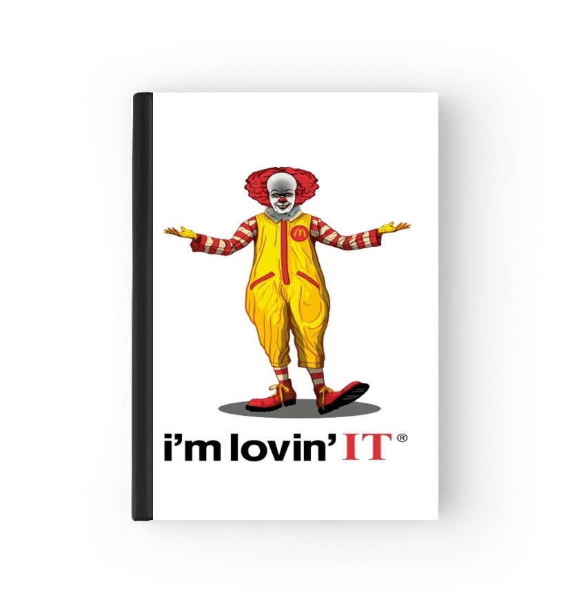  Mcdonalds Im lovin it - Clown Horror para cubierta de pasaporte