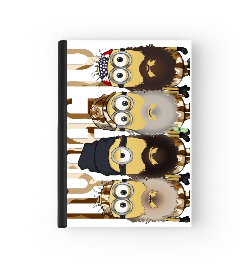  Minions mashup Duck Dinasty para Personalizable calendario escolar