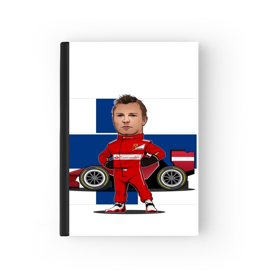  MiniRacers: Kimi Raikkonen - Ferrari Team F1 para Personalizable calendario escolar