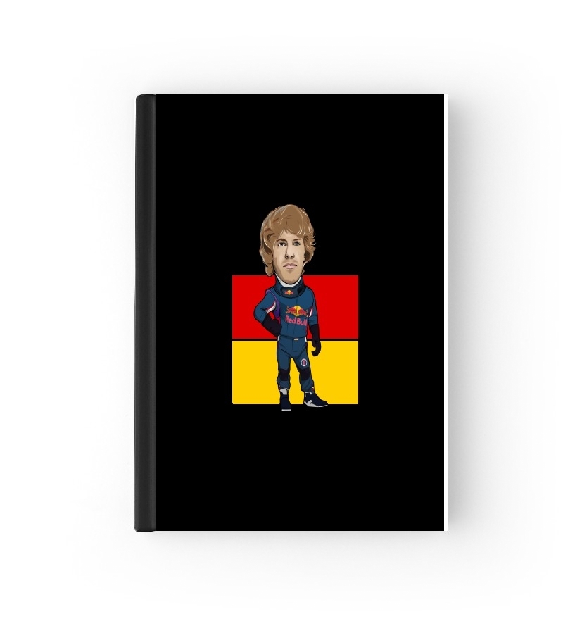  MiniRacers: Sebastian Vettel - Red Bull Racing Team para Personalizable calendario escolar