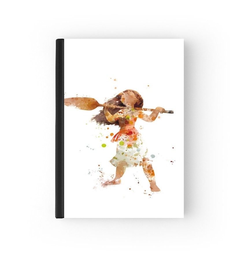  Moana Watercolor ART para Personalizable calendario escolar