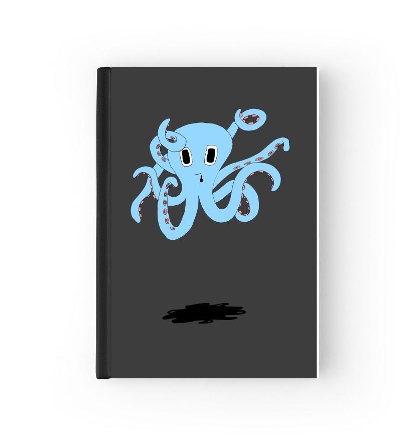  octopus Blue cartoon para cubierta de pasaporte