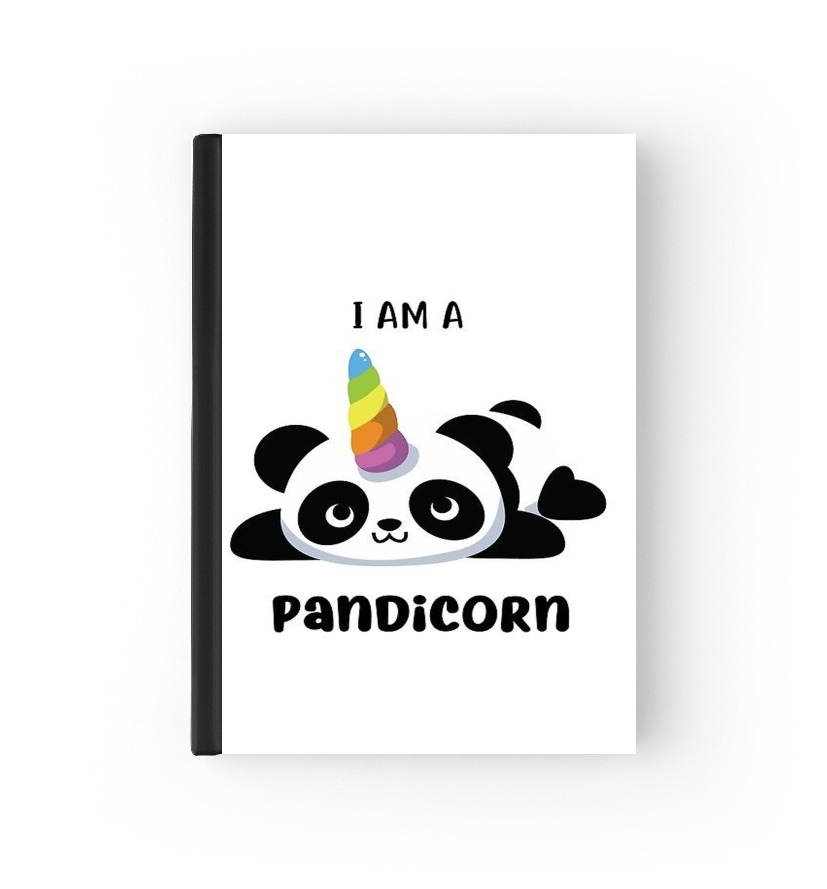  Panda x Licorne Means Pandicorn para cubierta de pasaporte