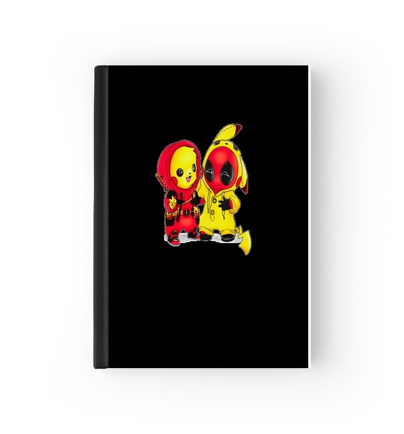  Pikachu x Deadpool para cubierta de pasaporte