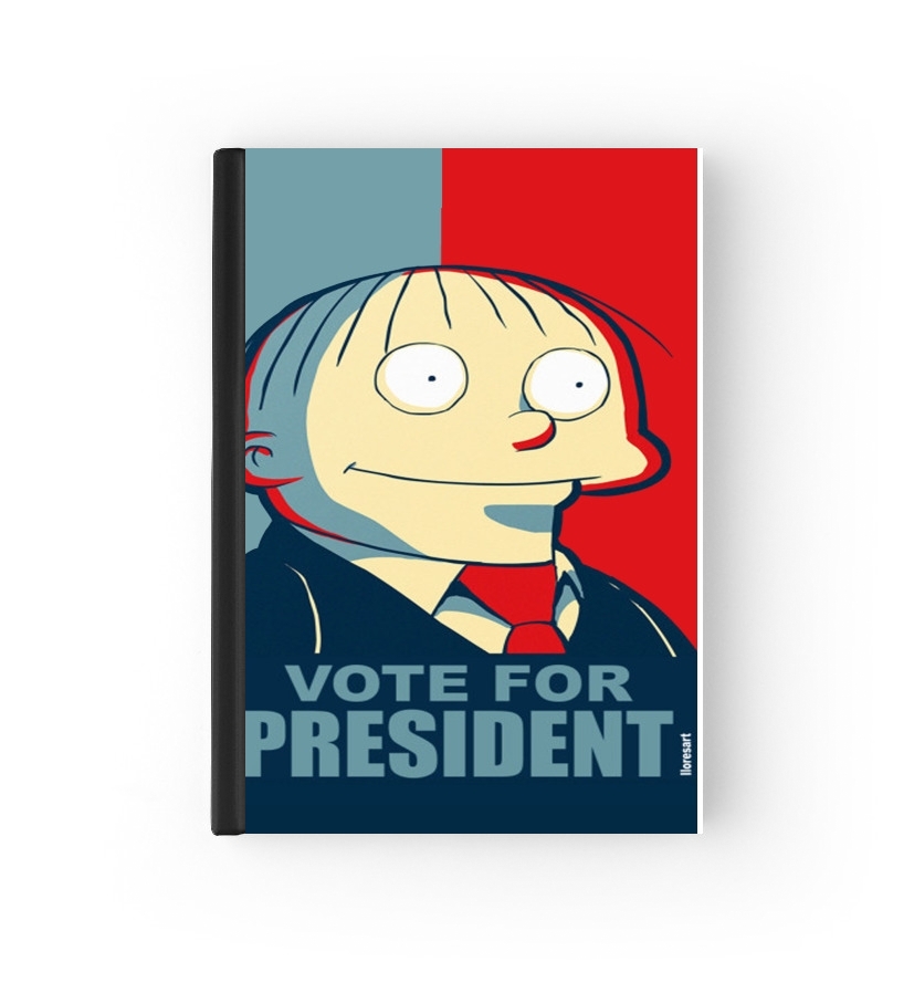  ralph wiggum vote for president para cubierta de pasaporte