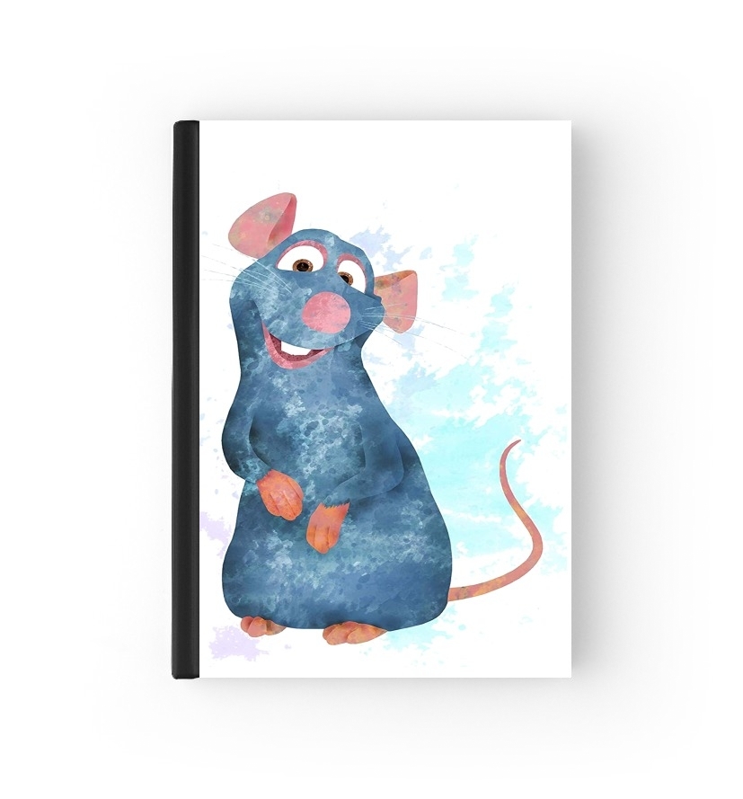  Ratatouille Watercolor para cubierta de pasaporte