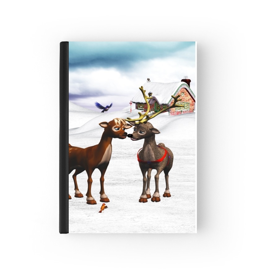  Reindeers Love para Personalizable calendario escolar