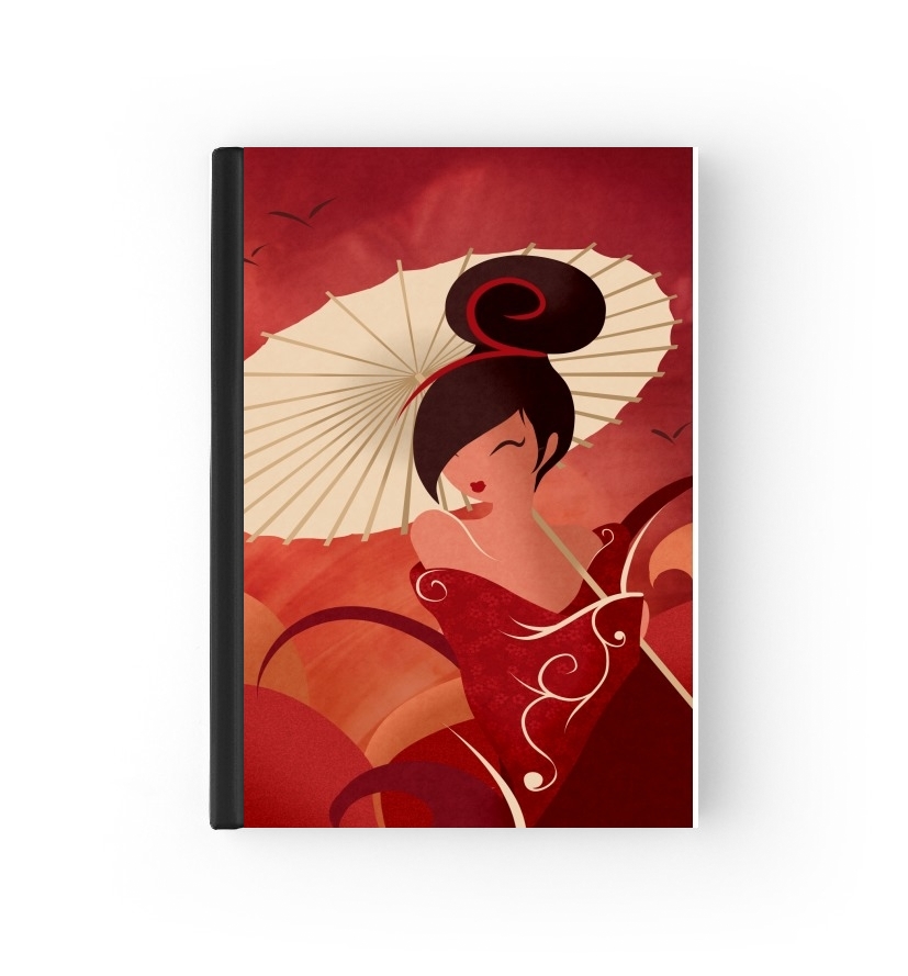  Sakura Asian Geisha para Personalizable calendario escolar