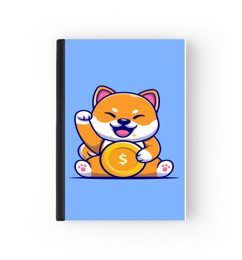  Shiba Inu Crypto para cubierta de pasaporte