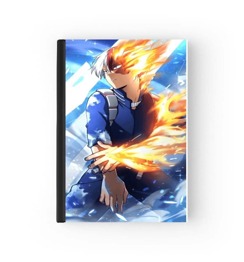  shoto todoroki ice and fire para Personalizable calendario escolar