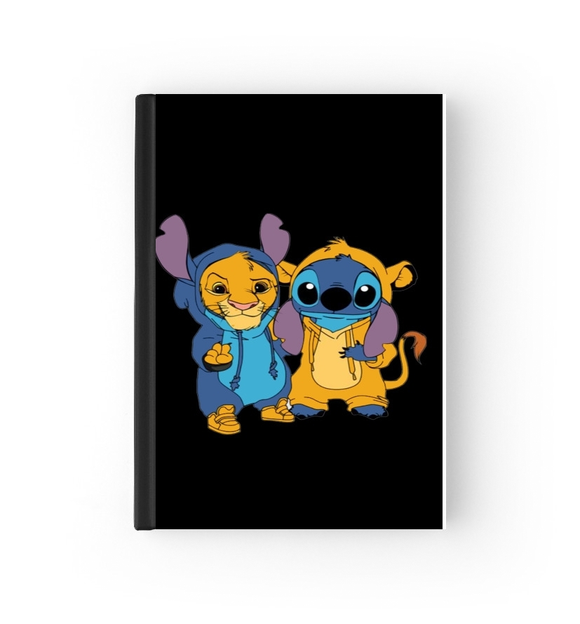  Simba X Stitch best friends para Personalizable calendario escolar