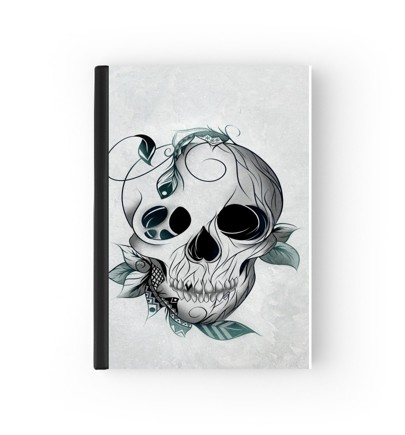  Skull Boho  para cubierta de pasaporte