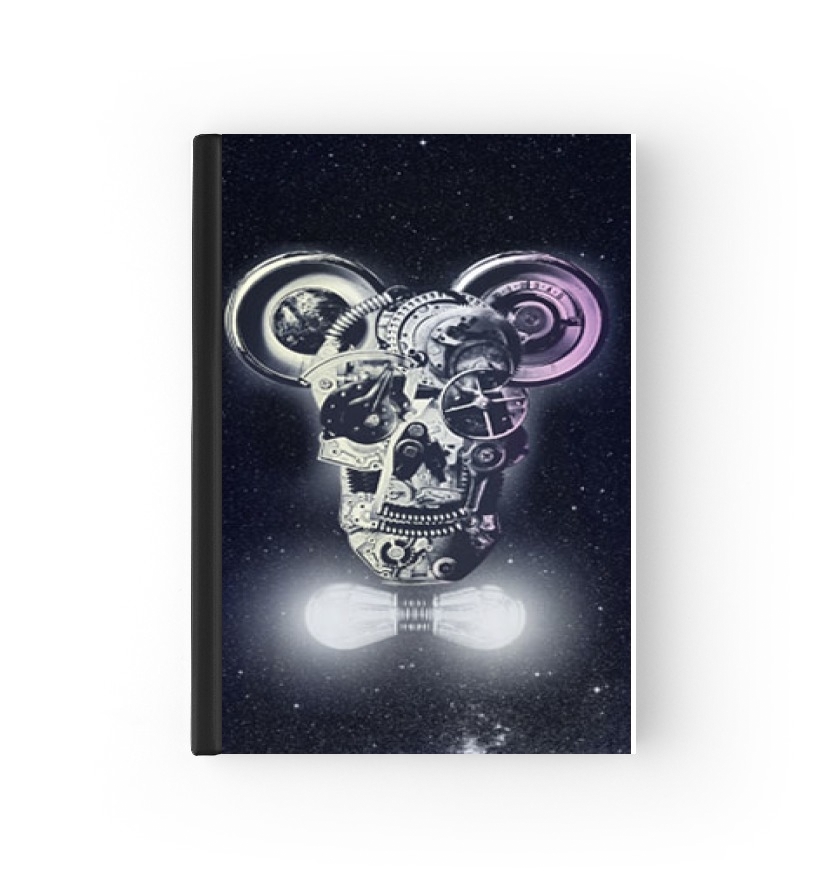  Skull Mickey Mechanics in space para Personalizable calendario escolar