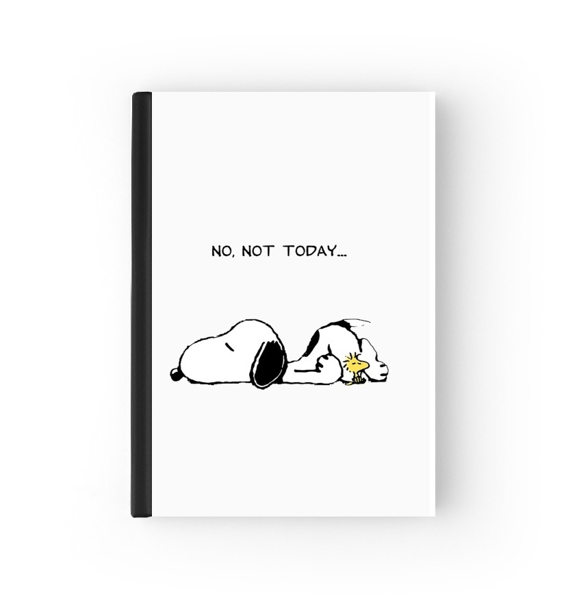  Snoopy No Not Today para Personalizable calendario escolar