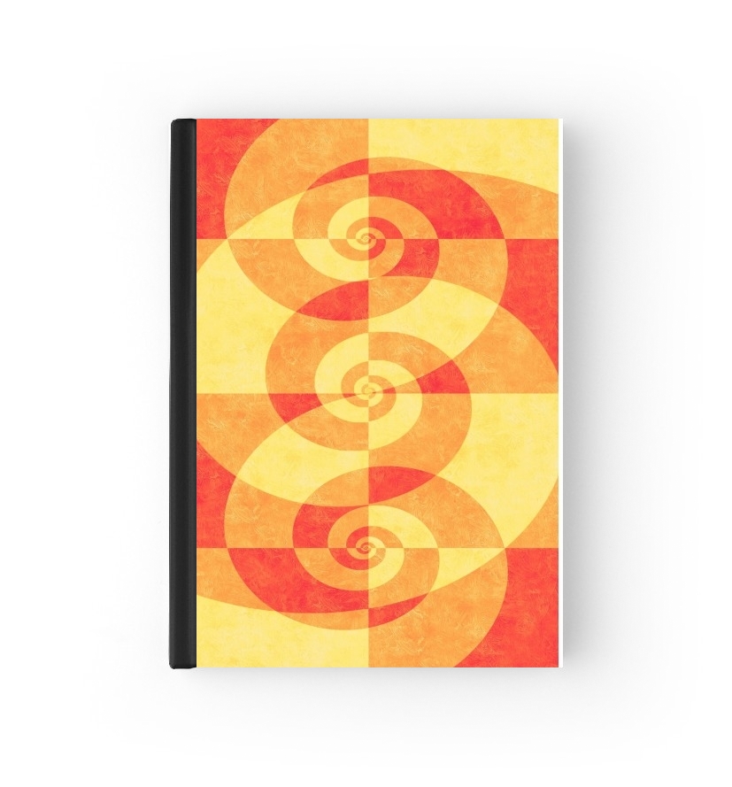  SPIRAL ORANGE para Personalizable calendario escolar