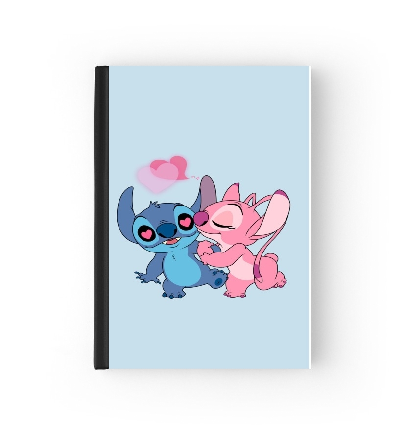  Stitch Angel Love Heart pink para Personalizable calendario escolar