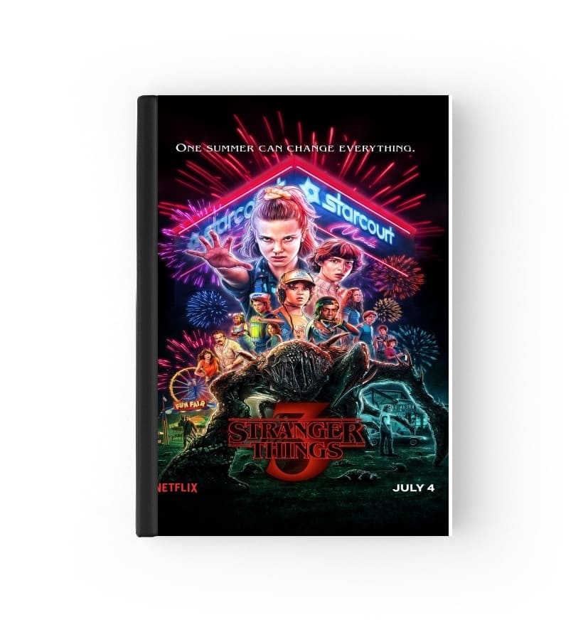  Stranger Things Saison 3 para Personalizable calendario escolar