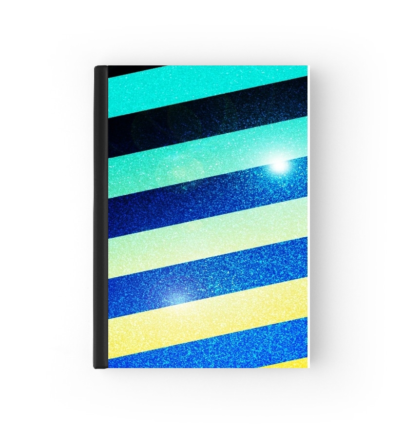  Striped Colorful Glitter para Personalizable calendario escolar