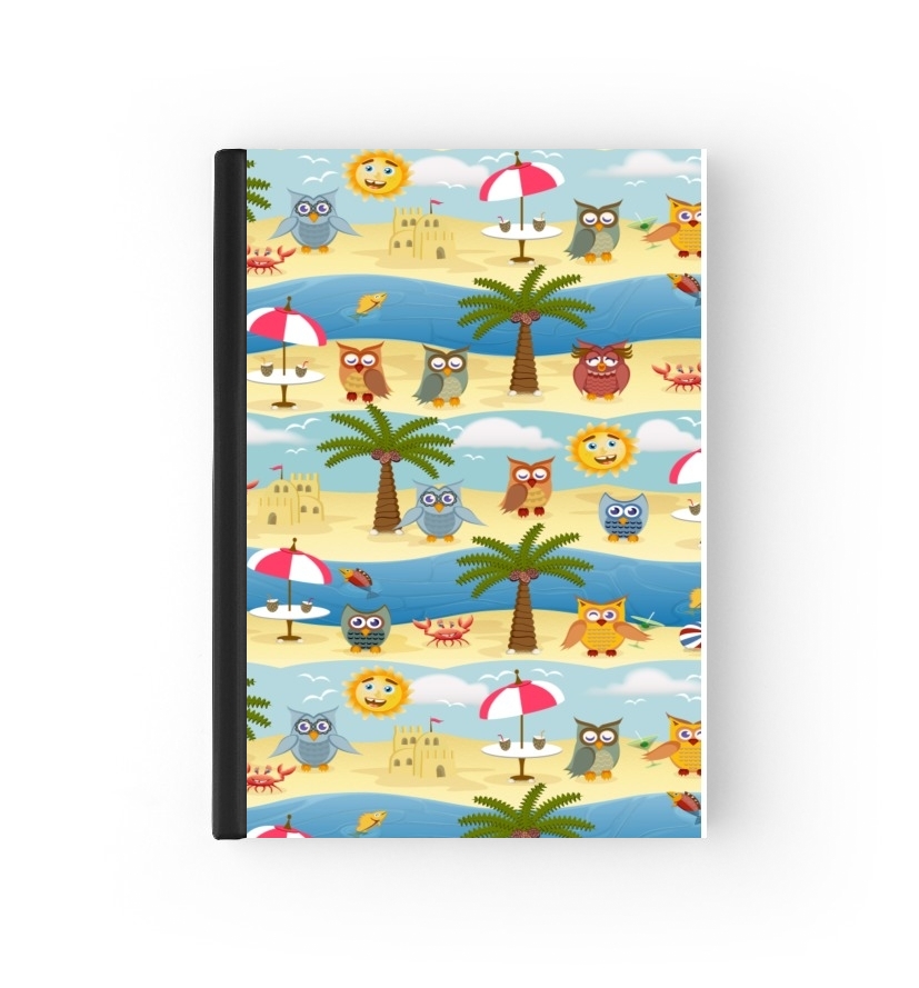  búhos de verano para Personalizable calendario escolar