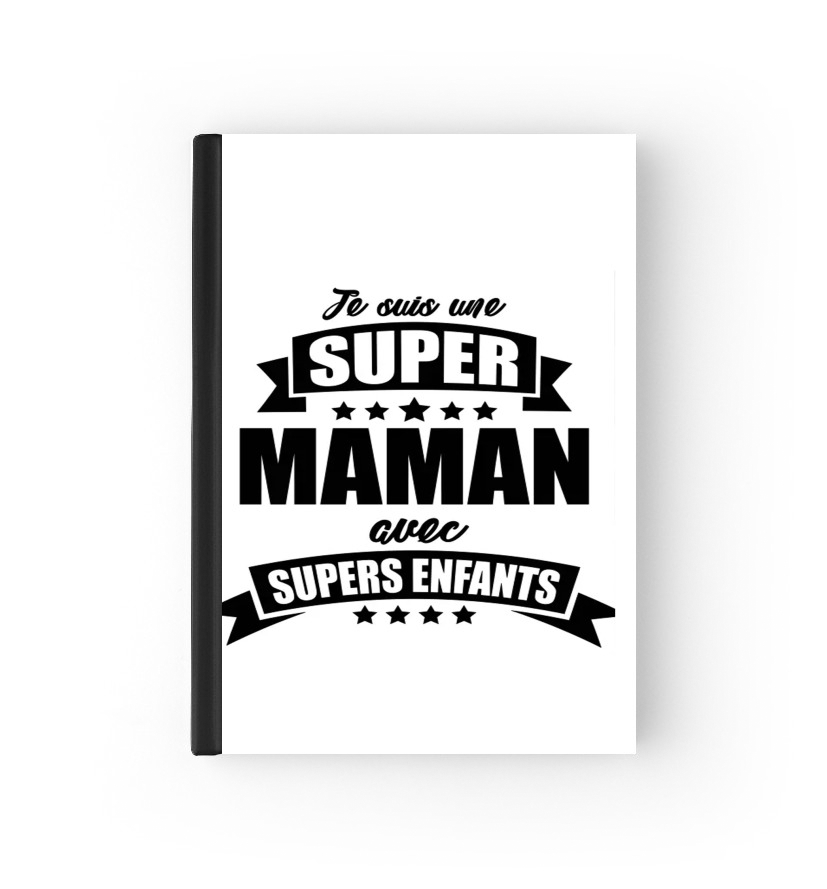  Super maman avec super enfants para Personalizable calendario escolar