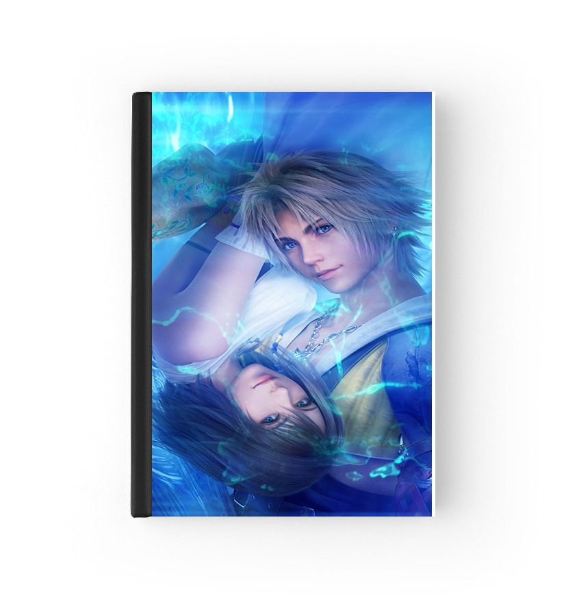  Tidus X Yuna LOVE para cubierta de pasaporte