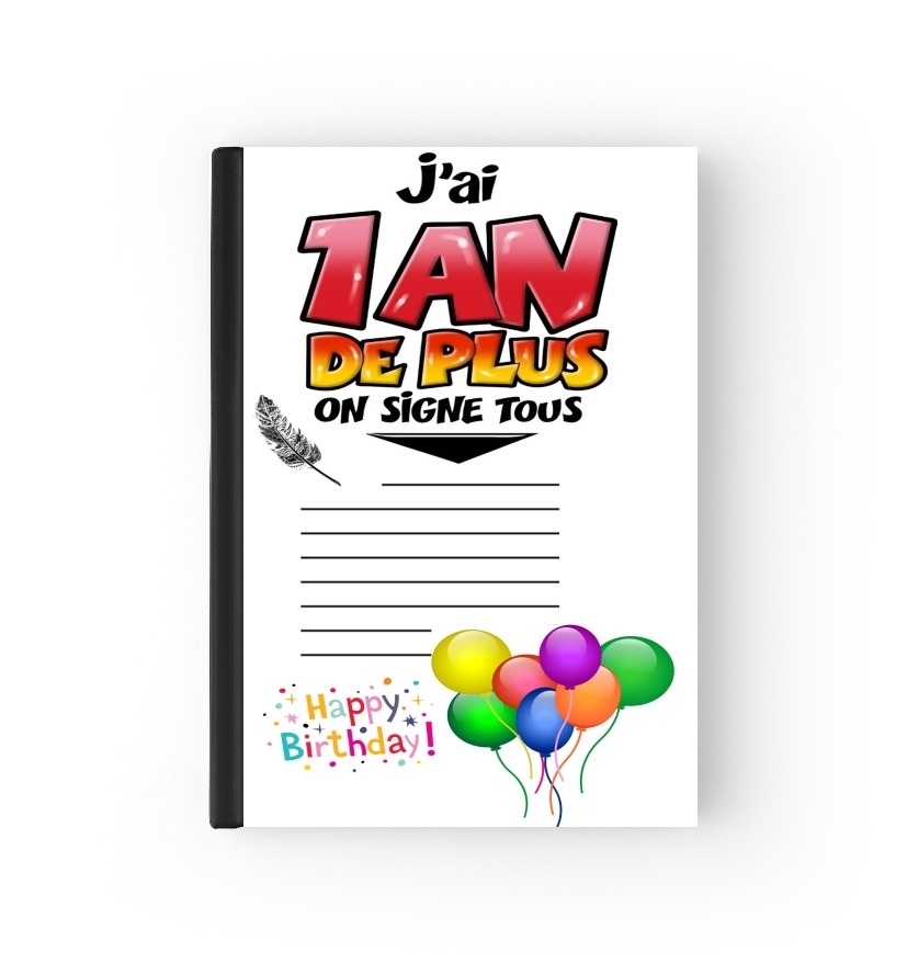  Un An de plus Cadeau anniversaire a dedicacer para Personalizable calendario escolar