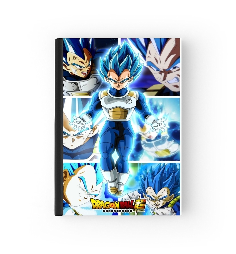  Vegeta SSJ Blue para cubierta de pasaporte