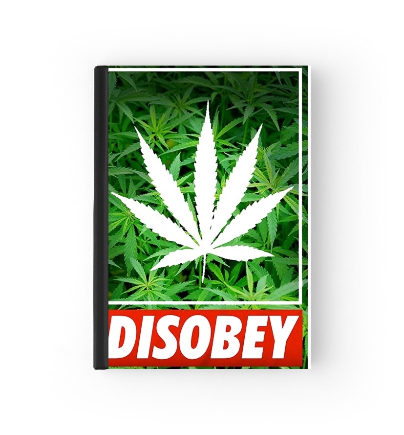  Weed Cannabis Disobey para cubierta de pasaporte