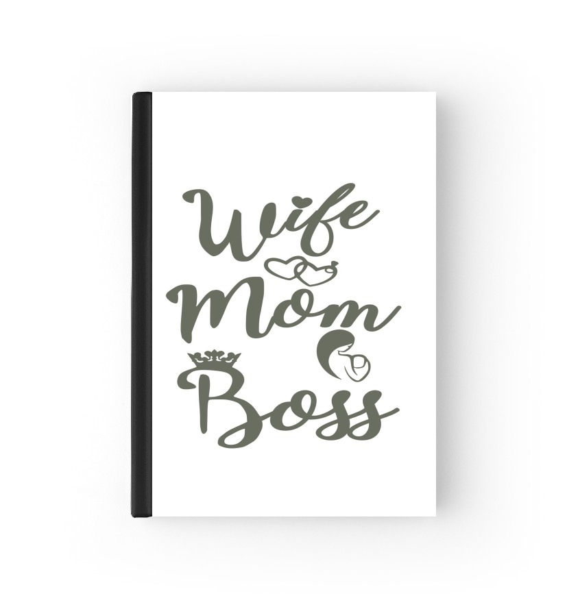  Wife Mom Boss para Personalizable calendario escolar