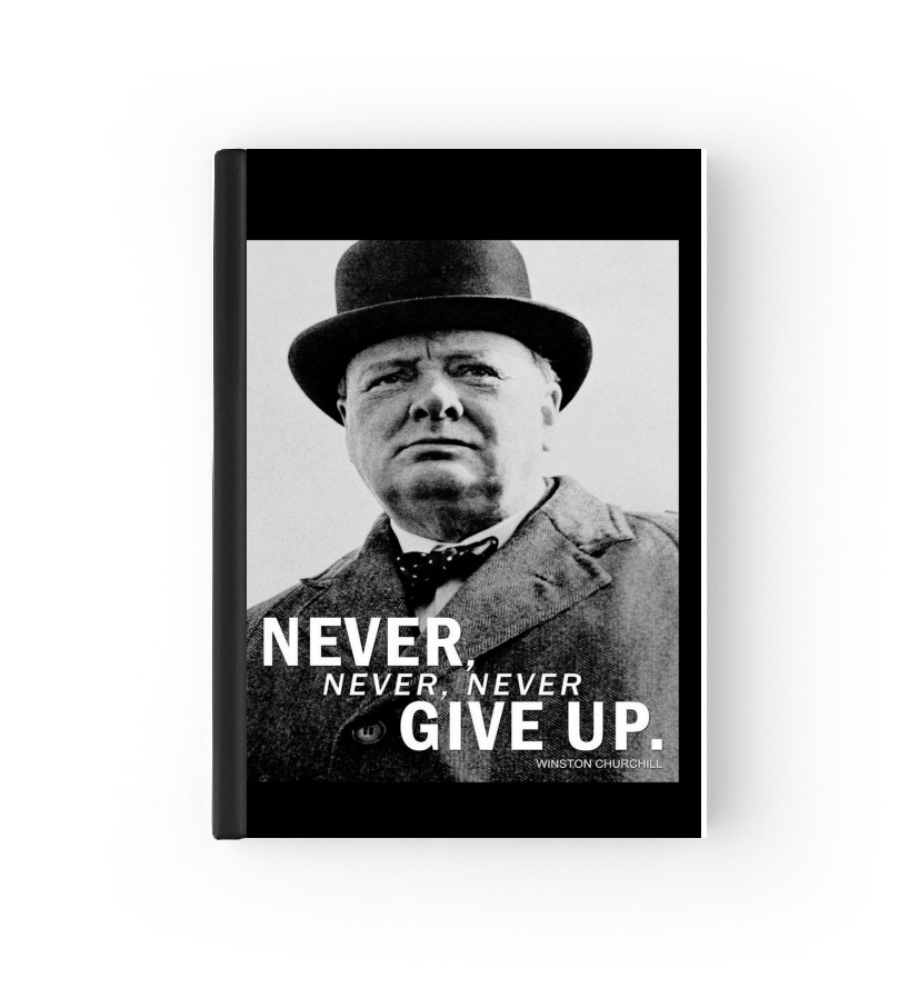  Winston Churcill Never Give UP para Personalizable calendario escolar