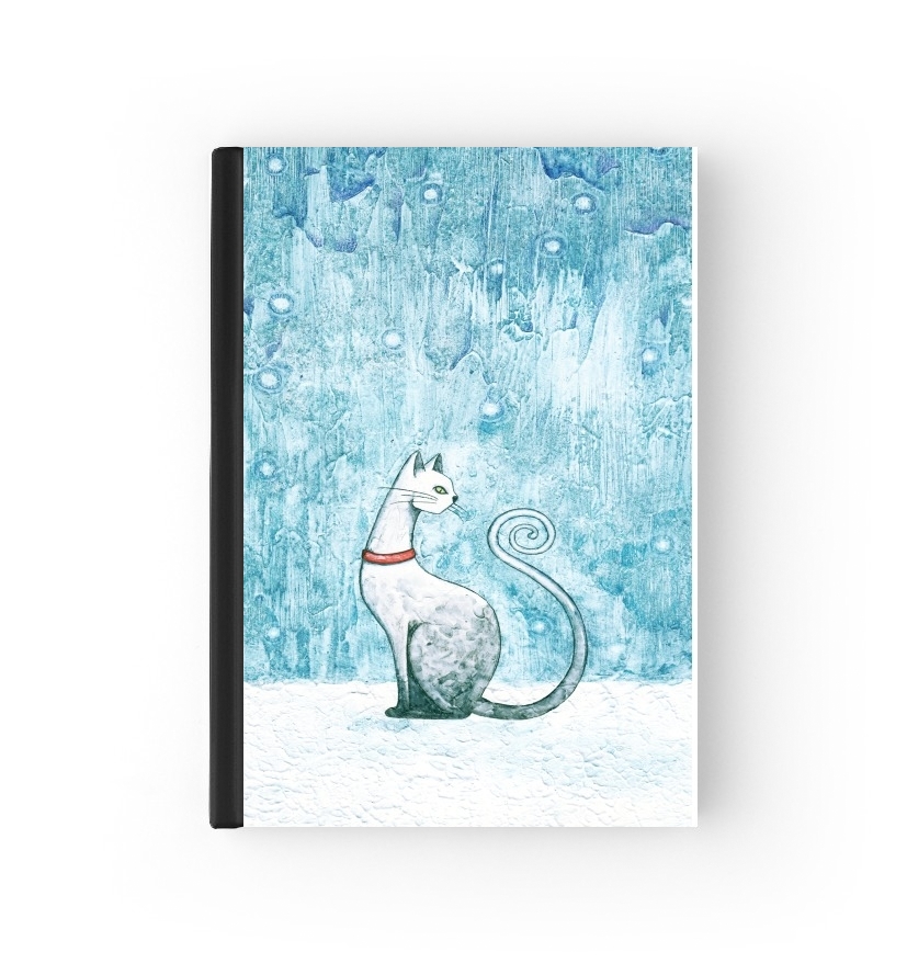  Winter Cat para Personalizable calendario escolar