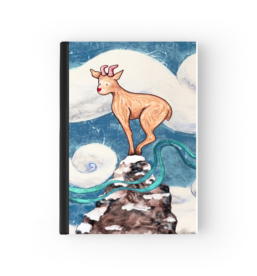  Winter Goat para Personalizable calendario escolar