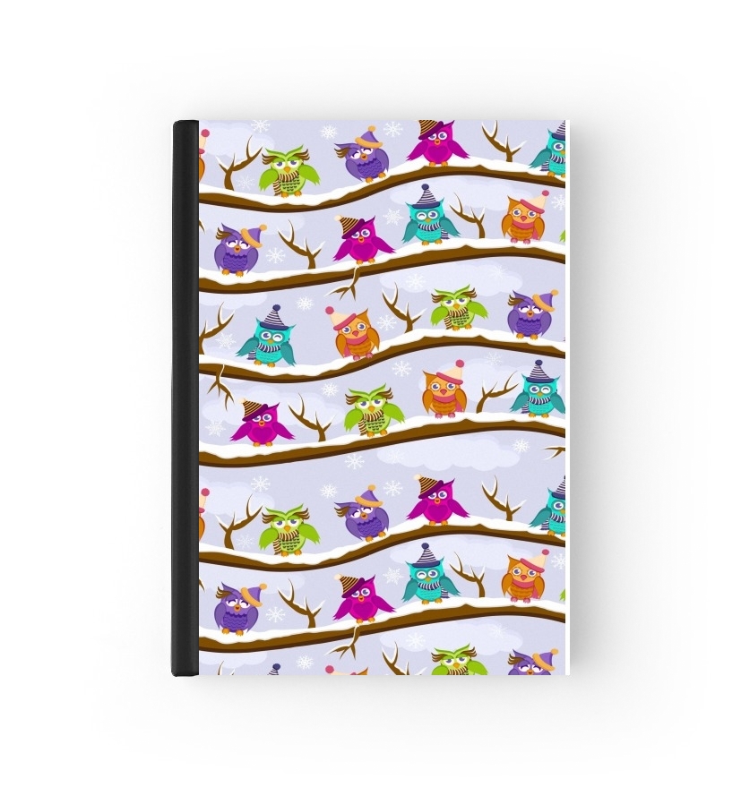  winter owls para Personalizable calendario escolar