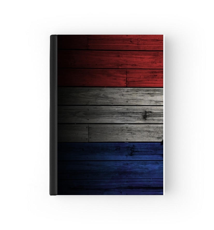  Wooden French Flag para Personalizable calendario escolar