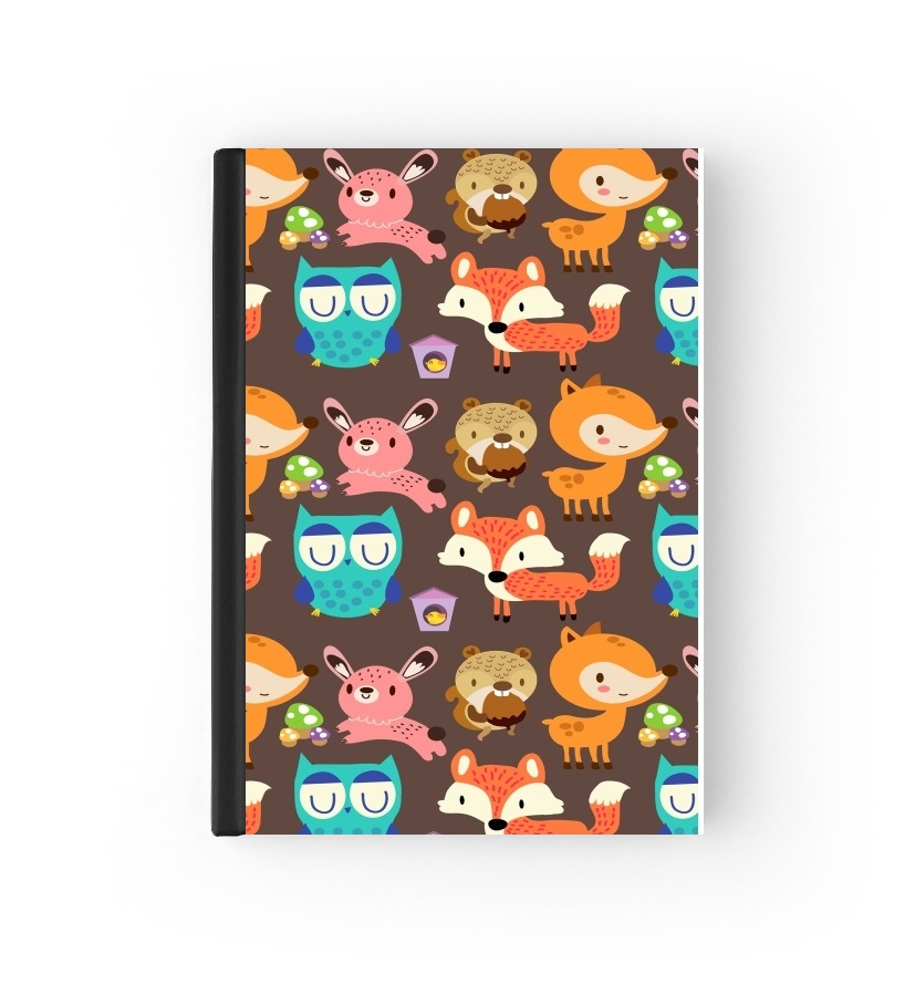  Animales de bosque para Personalizable calendario escolar