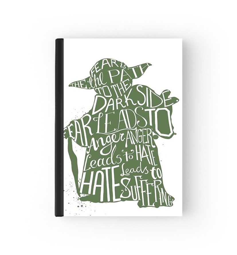  Yoda Force be with you para cubierta de pasaporte