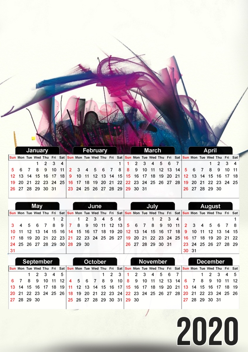  Ab≠ey para A3 Photo Calendar 30x43cm