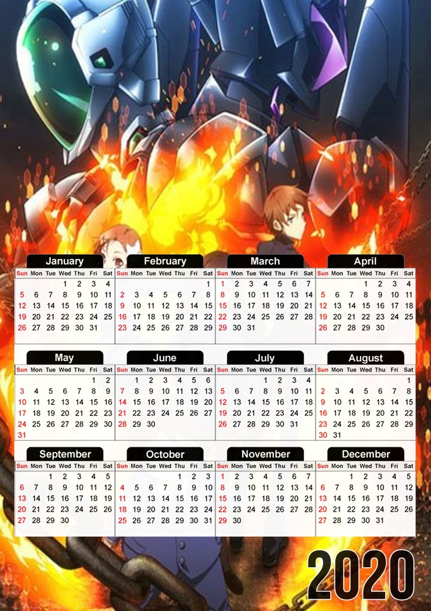  Accel World para A3 Photo Calendar 30x43cm