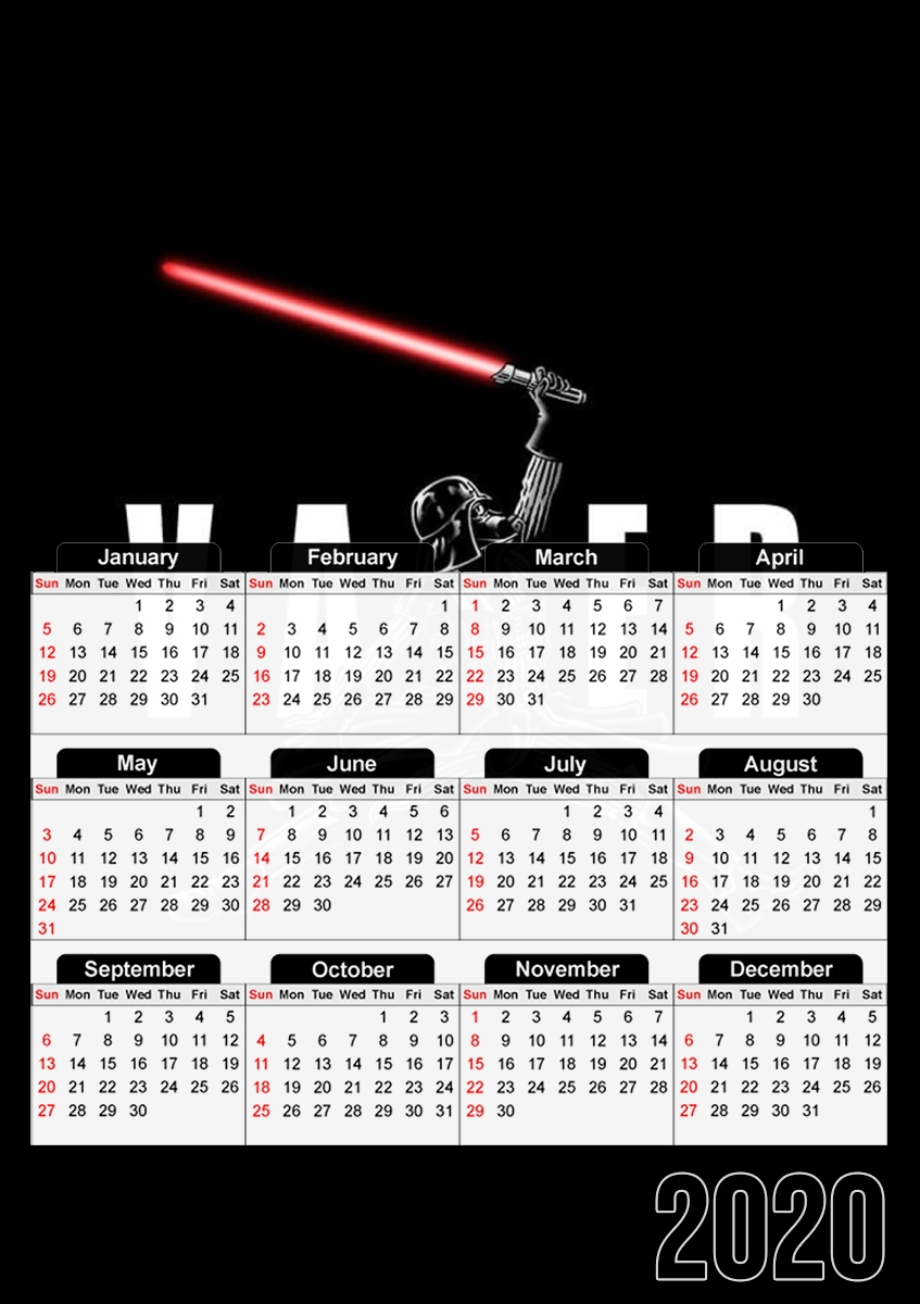  Air Lord - Vader para A3 Photo Calendar 30x43cm