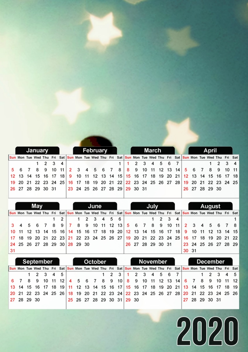 Among the Stars para A3 Photo Calendar 30x43cm