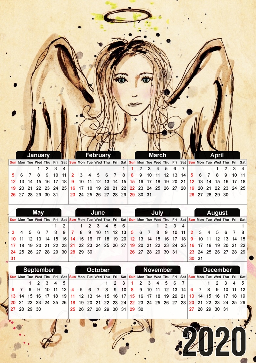  Angel para A3 Photo Calendar 30x43cm