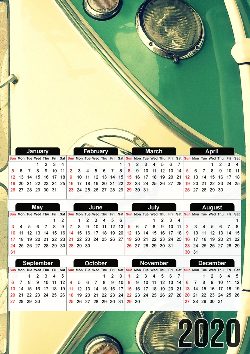  Aqua Sprinkles para A3 Photo Calendar 30x43cm