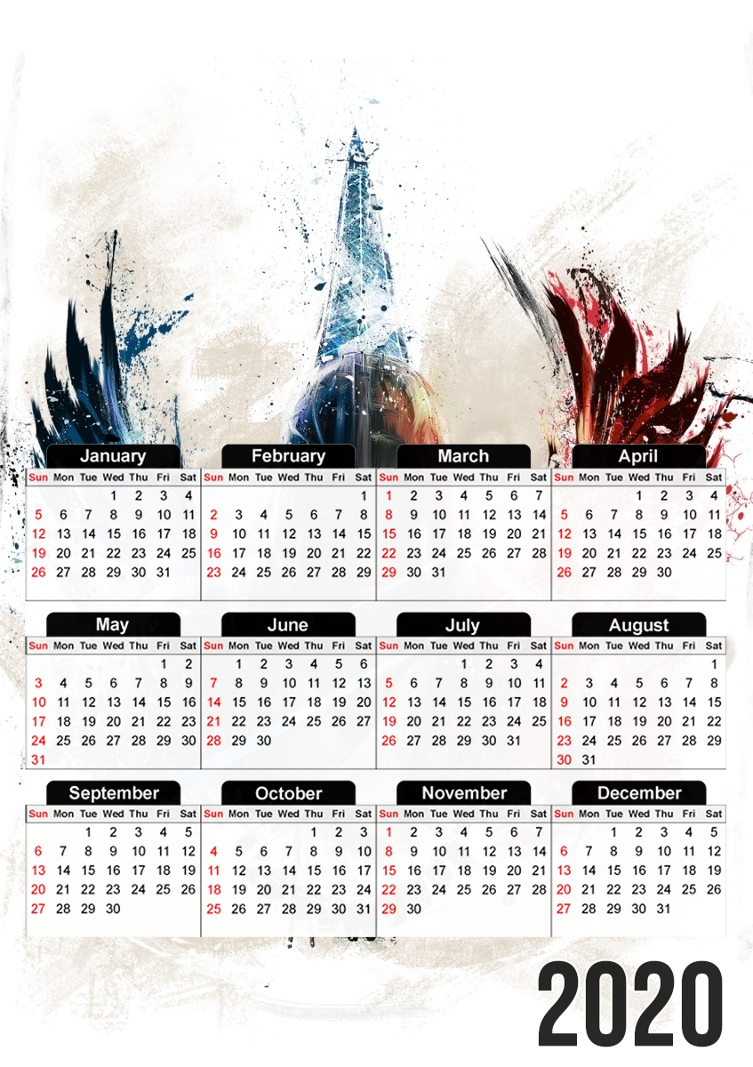  Arno Revolution1789 para A3 Photo Calendar 30x43cm