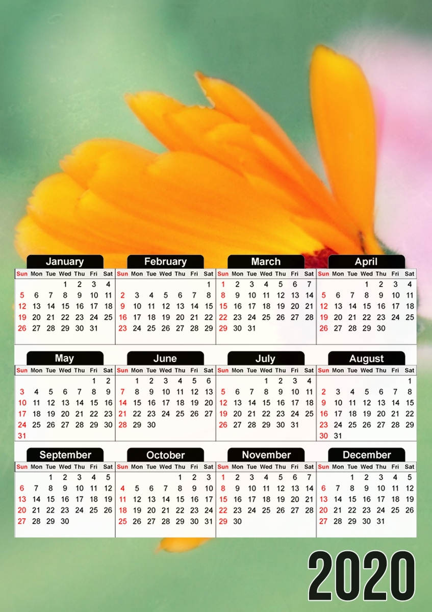  Be Beautiful para A3 Photo Calendar 30x43cm